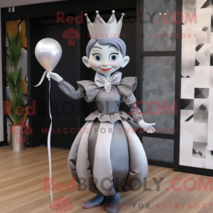 Mascot character of a Gray...