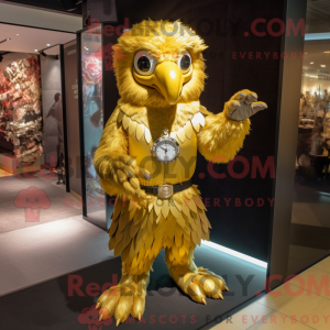 Mascottekarakter van een...