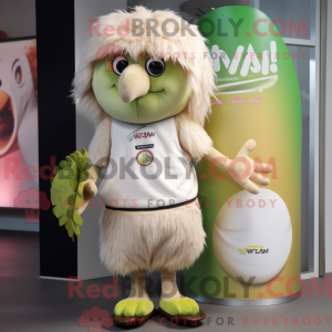 Mascot character of a Cream...