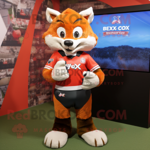 Red Fox maskot kostume...