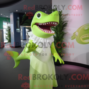Mascot character of a Lime...