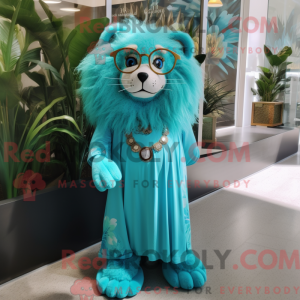 Mascot karakter van een...