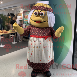 Mascottekarakter van een...