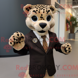 Postava maskota Tan Jaguar...