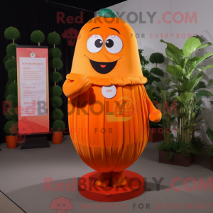 Mascottekarakter van een...