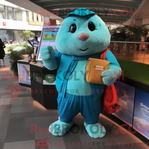Mascot character of a...