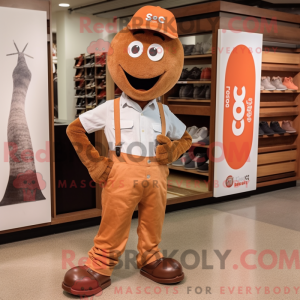 Mascot character of a Rust...