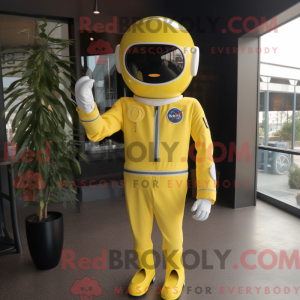 Mascot character of a Lemon...