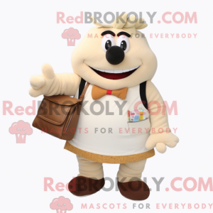 Mascottefiguur van een...