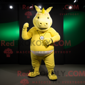 Mascot karakter van een...