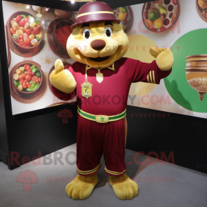 Postava maskota Maroon Pot...