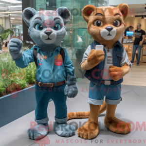 Postava maskota Jaguarundi...