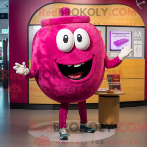 Maskot karakter af en...