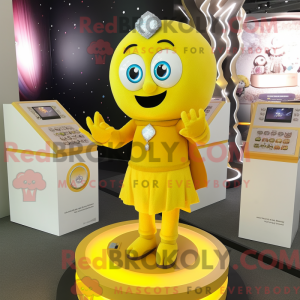 Personagem de máscara de um...