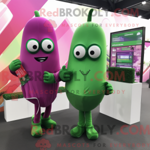 Mascot karakter van een...