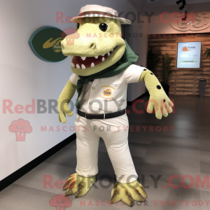 Mascot character of a Cream...