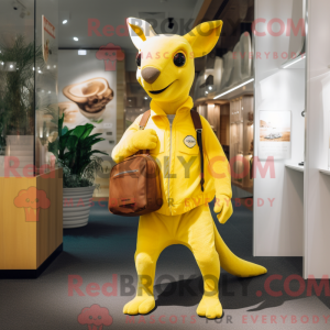 Mascot character of a Lemon...