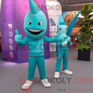 Mascot character of a...