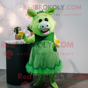 Mascot karakter van een...