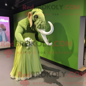 Mascot karakter van een...