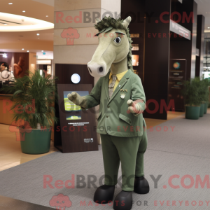 Mascottefiguur van een...
