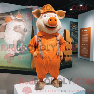 Mascot character of a...