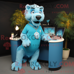 Personnage mascotte d un...