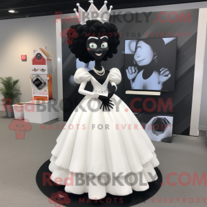 Mascot character of a Black...