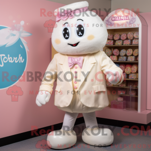 Mascot character of a Cream...