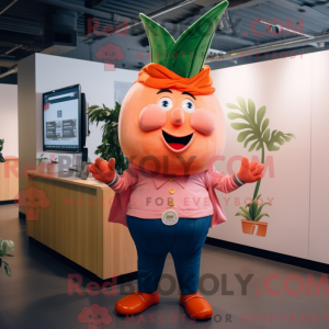Mascot karakter van een...