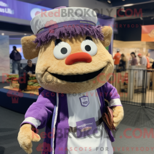Mascottefiguur van een...