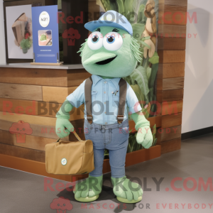 Mascottekarakter van een...