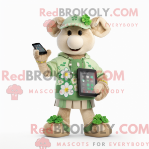 Personnage mascotte d un...