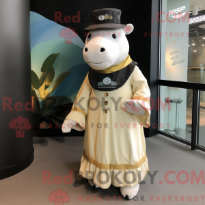 Mascottefiguur van een...