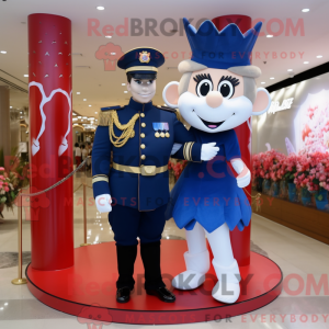 Mascot karakter van een...