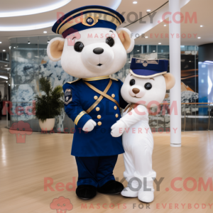 Figura de máscara de Navy...