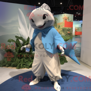 Mascot character of a Gray...