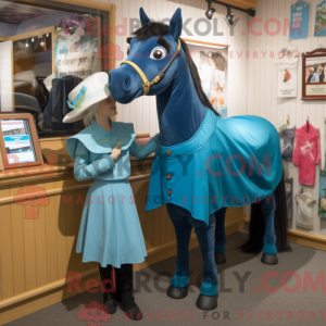 Mascot character of a Mare...