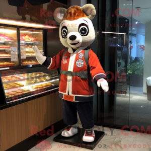 Postava maskota sushi...