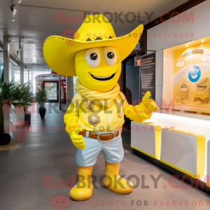 Mascottekarakter van een...