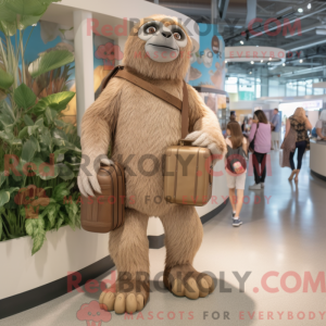 Mascot karakter van een...