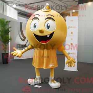 Mascot character of a Gold...