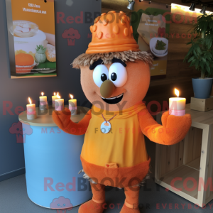 Mascottefiguur van een...