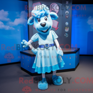 Mascottefiguur van een...