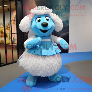 Mascottefiguur van een...