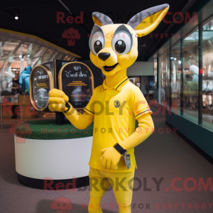 Personnage mascotte d une...