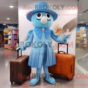Mascottefiguur van een...