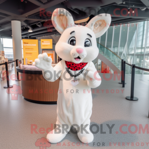 Mascottefiguur van een...