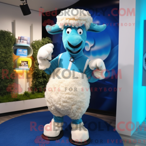 Mascot karakter van een...
