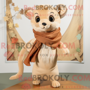 Maskottchen-Charakter eines...